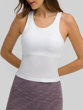 Load image into Gallery viewer, Round Neck Racerback Active Tank