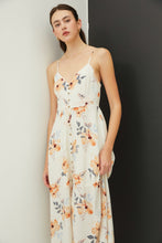 Load image into Gallery viewer, Be Cool Floral Button Down Cami Midi Dress