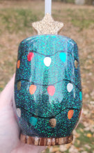 Load image into Gallery viewer, Christmas Tree Wine Tumbler