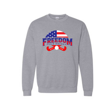 Load image into Gallery viewer, freedom field hockey- unisex crewneck sweatshirt- youth
