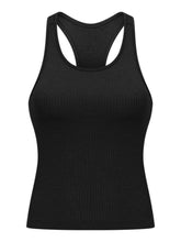 Load image into Gallery viewer, Round Neck Racerback Active Tank