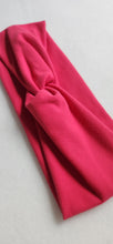 Load image into Gallery viewer, Hot Pink Soft Stretch Headband