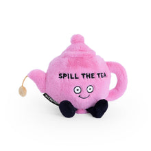Load image into Gallery viewer, "Spill The Tea" Plush Teapot Soft Cuddly Toy Funny Cute