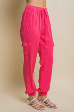 Load image into Gallery viewer, Love Tree Drawstring Tencel Jogger Jeans