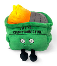 Load image into Gallery viewer, Dumpster Fire Plushie Meme - BESTSELLER