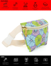 Load image into Gallery viewer, floral Fanny Pack |Ultra-Slim