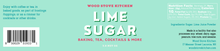 Load image into Gallery viewer, Lime Sugar, 3.8 Net Oz