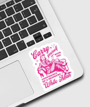 Load image into Gallery viewer, Feminist Mediocre White Man Sticker