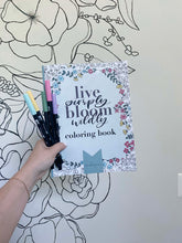 Load image into Gallery viewer, Live Simply Bloom Wildly Coloring Book