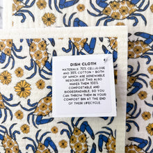 Load image into Gallery viewer, Maryland Blue Crab Swedish Dish Cloth