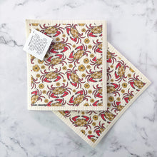 Load image into Gallery viewer, Maryland Red Crab Swedish Dish Cloth