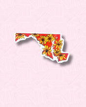 Load image into Gallery viewer, Maryland Black-Eyed Susan Watercolor Sticker