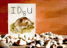 Load image into Gallery viewer, I Dig U Valentine's Day Card