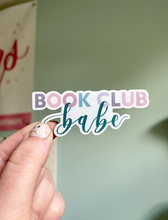 Load image into Gallery viewer, Book Club Babe Sticker