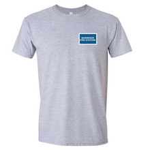 Load image into Gallery viewer, Gray tee- Banneker fire station 55th anniversary shirt