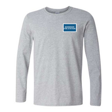 Load image into Gallery viewer, Long sleeve- black or gray- Banneker fire station 55th anniversary shirt