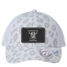 Load image into Gallery viewer, Sykesville Raiders womens leopard hat