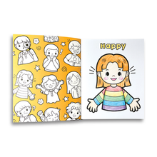 Load image into Gallery viewer, Toddler Coloring Book - Feelings