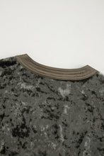 Load image into Gallery viewer, Notched Long Sleeve Mini Dress with Pockets