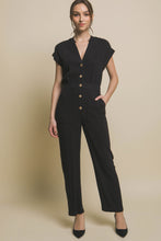 Load image into Gallery viewer, Love Tree Button Up Front Pocket Jumpsuit