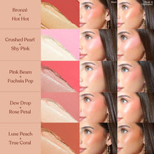 Load image into Gallery viewer, Blush n' Beam (Crushed Pearl / Shy Pink)