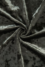 Load image into Gallery viewer, Notched Long Sleeve Mini Dress with Pockets