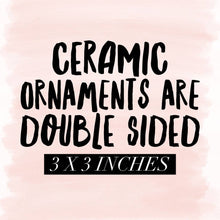 Load image into Gallery viewer, Newlyweds Christmas Ornament Just Married Holiday Ornaments