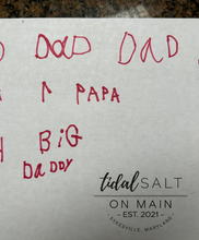 Load image into Gallery viewer, Father's Day-Custom handwriting patch on Richardson cap/hat- 2 week turnaround time