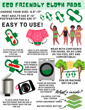 Load image into Gallery viewer, Small rainbow hearts wet bag