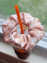 Load image into Gallery viewer, Iced Coffee Scrunchie - Pink
