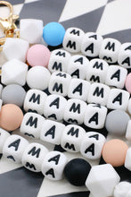 Load image into Gallery viewer, Letter Tassel Keychain