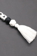 Load image into Gallery viewer, Letter Tassel Keychain