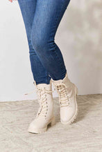 Load image into Gallery viewer, East Lion Corp Zip Back Lace-up Front Combat Boots