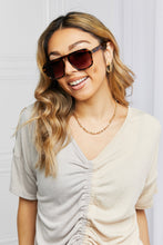 Load image into Gallery viewer, Tortoiseshell Square Polycarbonate Frame Sunglasses