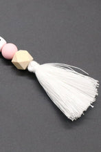Load image into Gallery viewer, Letter Tassel Keychain