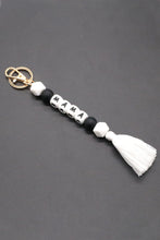 Load image into Gallery viewer, Letter Tassel Keychain