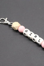 Load image into Gallery viewer, Letter Tassel Keychain