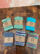 Load image into Gallery viewer, blue colors Knit Ecofriendly Dishcloths