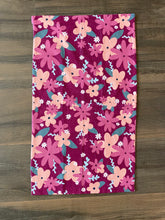 Load image into Gallery viewer, Pink Floral Hand Towel