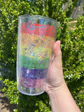 Load image into Gallery viewer, Pride Flag 16 oz Tervis