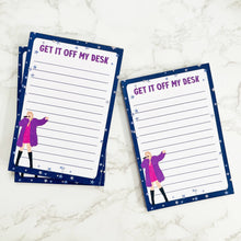 Load image into Gallery viewer, 4x6 Notepad, Taylor Get It Off My Desk
