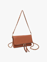 Load image into Gallery viewer, brown studded crossbody
