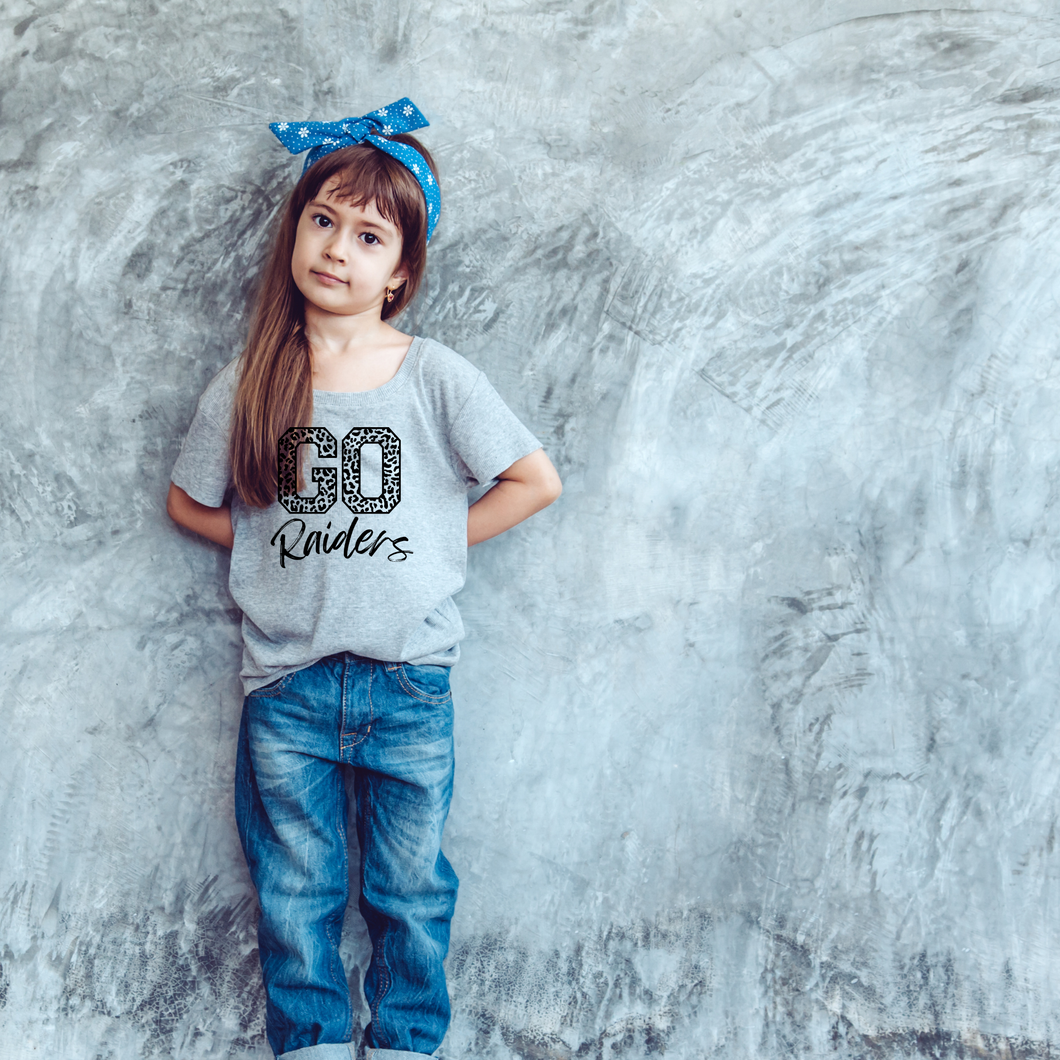 Go Raiders youth tee