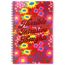 Load image into Gallery viewer, Horrible Intrusive Thoughts Journal Spiral Bound Notebook
