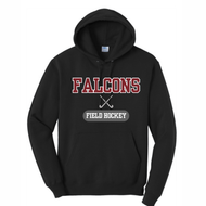 WMHS field hockey hoodie- falcons- black