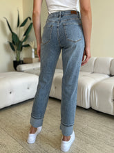 Load image into Gallery viewer, Judy Blue Full Size High Waist Cuff Hem Skinny Jeans
