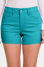 Load image into Gallery viewer, Zenana High Waist Denim Shorts
