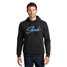 Load image into Gallery viewer, Shock basketball  hoodie- black Youth and adult
