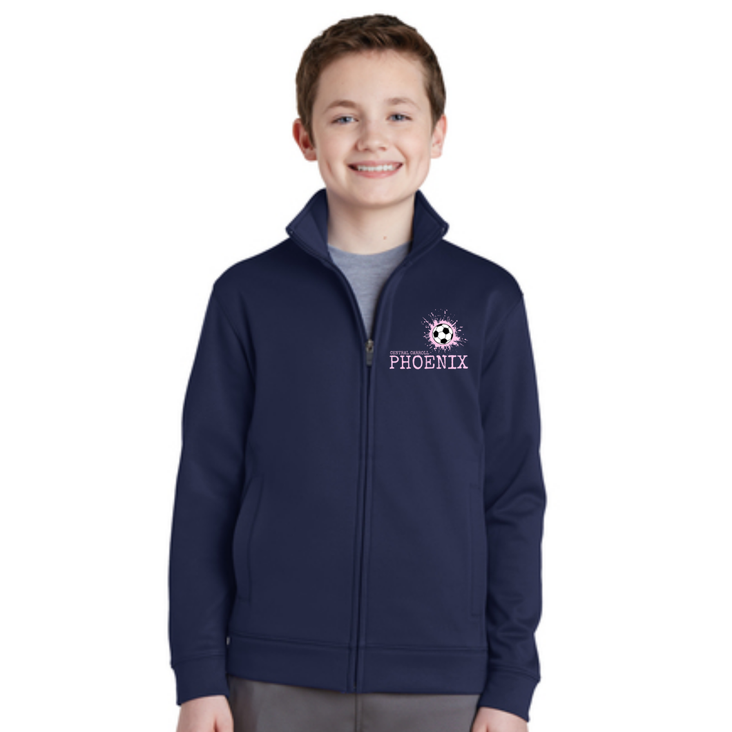 Sport-Tek® Youth Sport-Wick® Fleece Full-Zip Jacket CC Phoenix