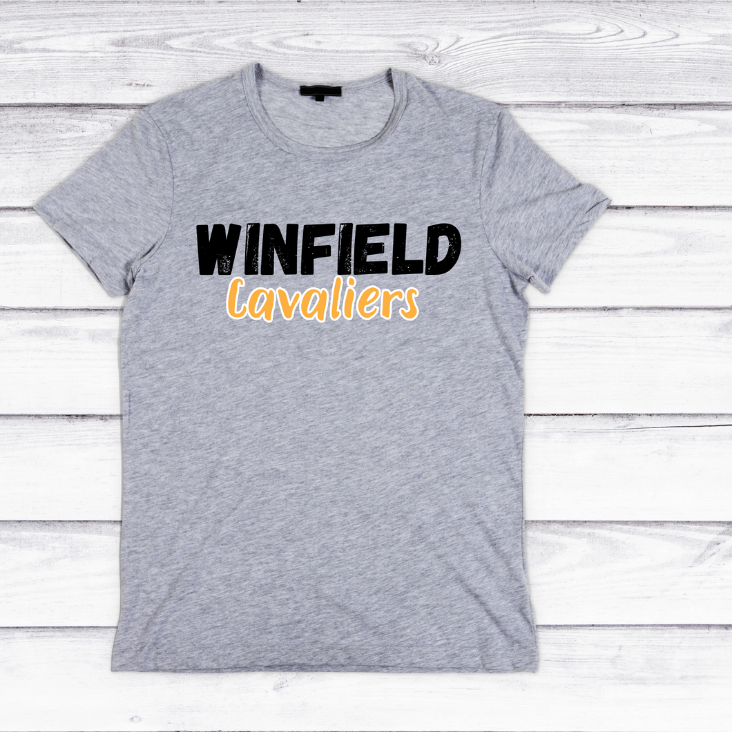 winfield cheer- YOUTH BOLD tee, sweatshirt, long sleeve, tank